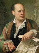 Posthumous portrait of Giovanni Battista Piranesi Carlo Labruzzi